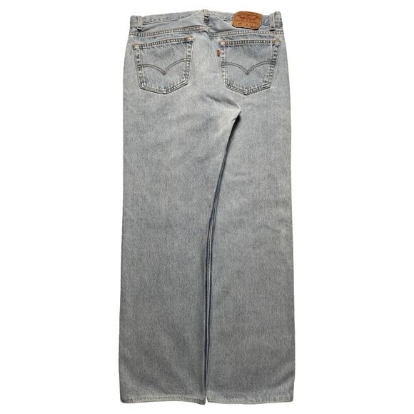 Vintage 90s Levi's 501 XX Made in USA Straight Leg Jeans Men's 34X28 (Tag 36x32) - Picture 1 of 8